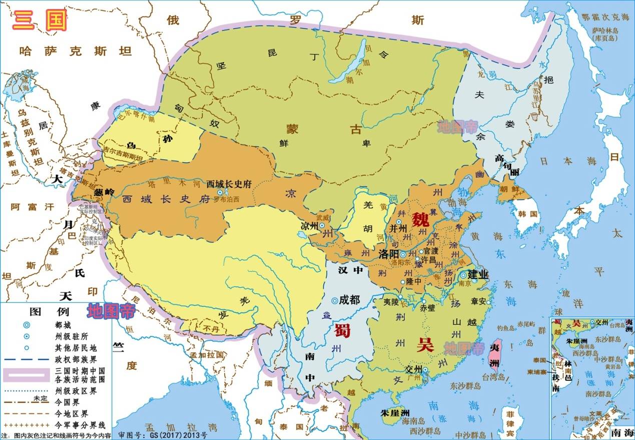 原创22张地图快速看汉朝历史西汉和东汉