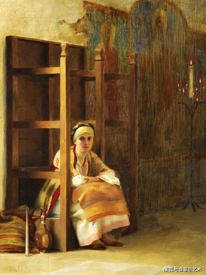 希腊画家蒂奥多·拉利的油画艺术作品赏析