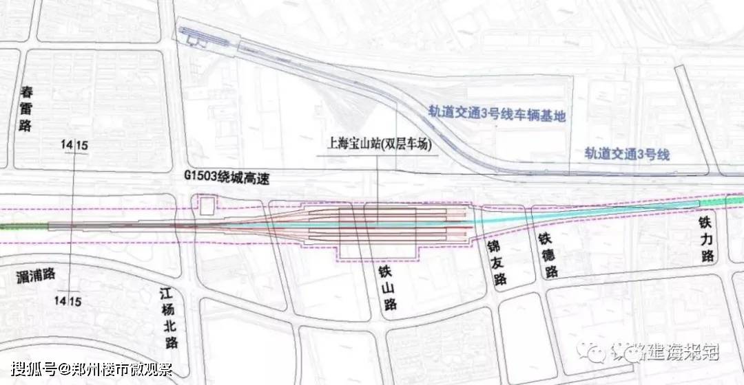 原创又一高铁落沪宝山崇明2座高铁小镇崛起