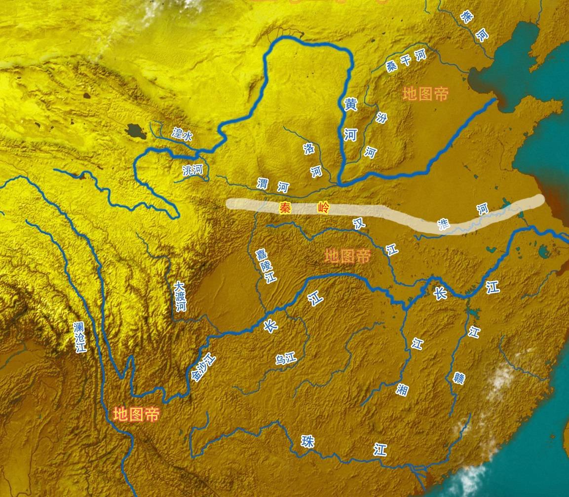 如果秦岭淮河调换位置,历史会发生什么?
