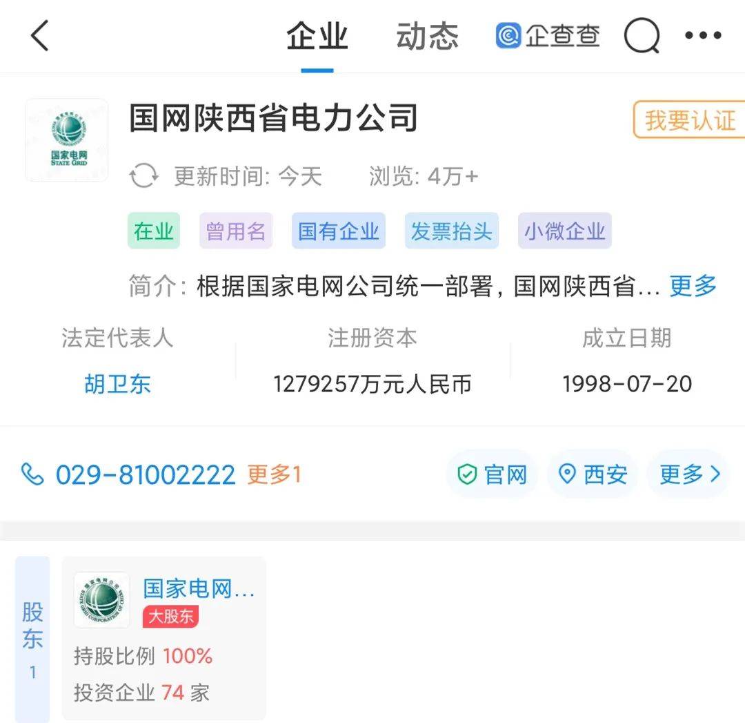 按惯例,国网陕西电力公司和陕西地方电力公司将被注销.