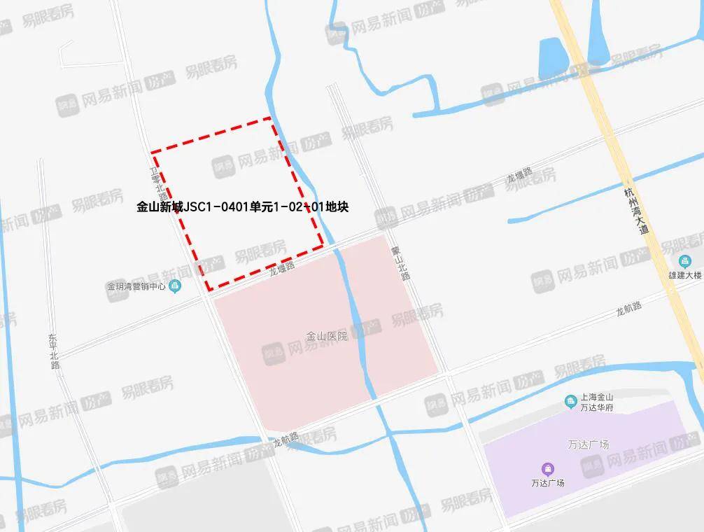 金山新城:北侧地块买未来,南侧地块更成熟但是不管土地价格多少,至少