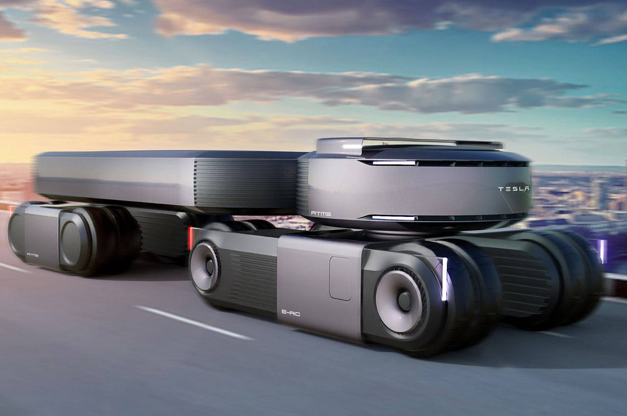 卡车也能自动驾驶?特斯拉发布了智能半挂无人驾驶的卡车