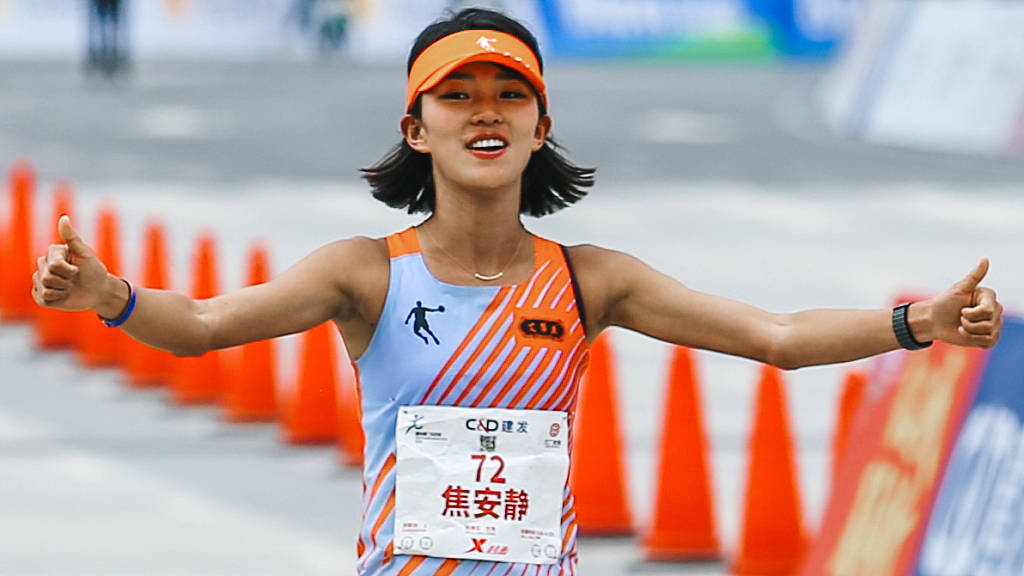 人物丨"跑步女神"焦安静:希望有朝一日能为国出战!