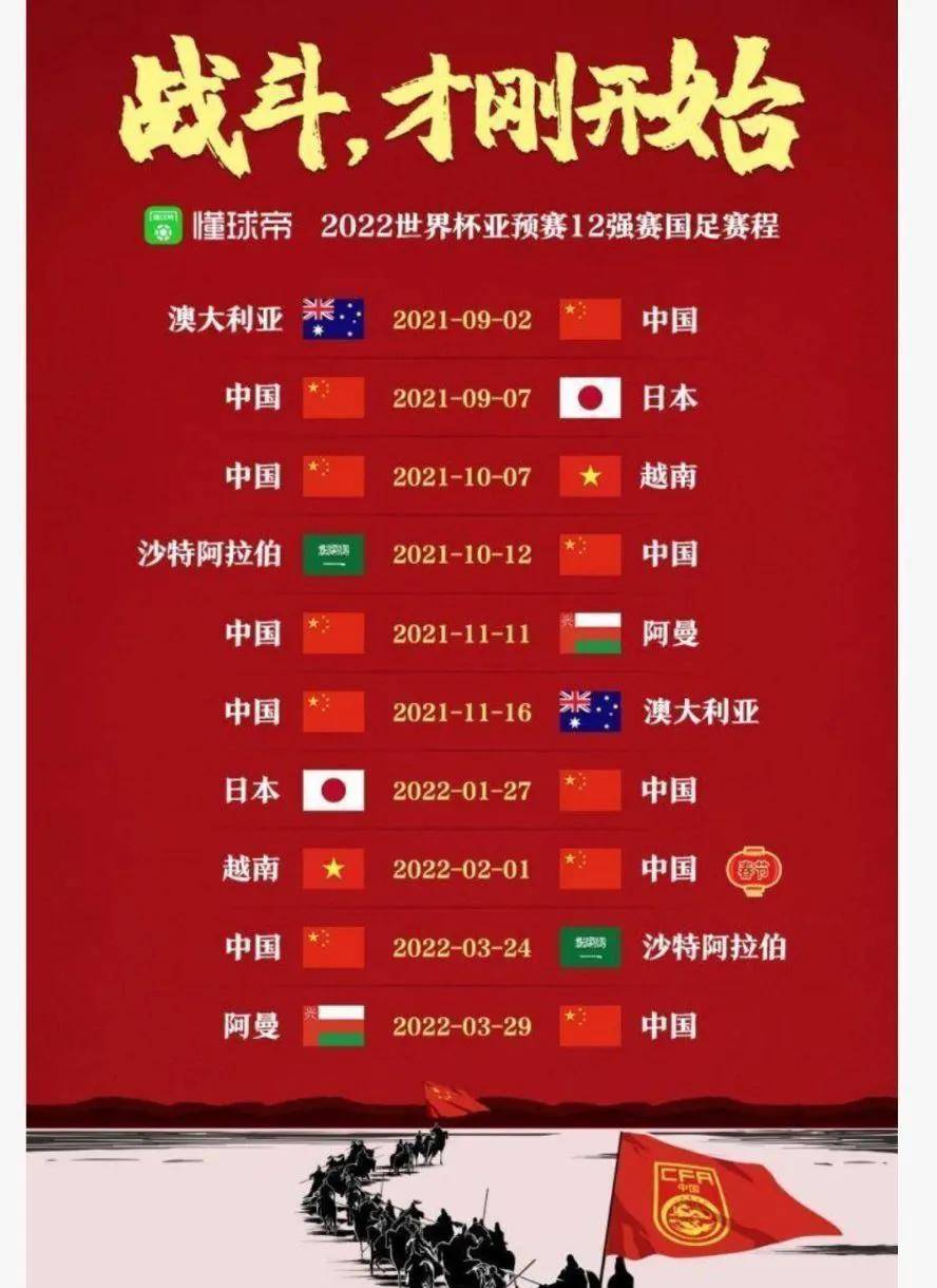 中国世界杯12强赛程_中国国足40强赛程_中国四十强赛程