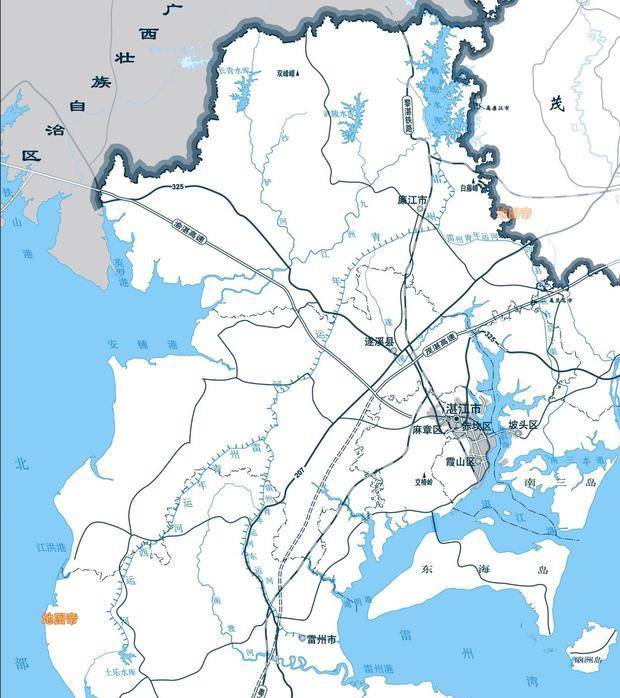 原创广东为何不在雷州半岛修运河,将半岛变成岛?