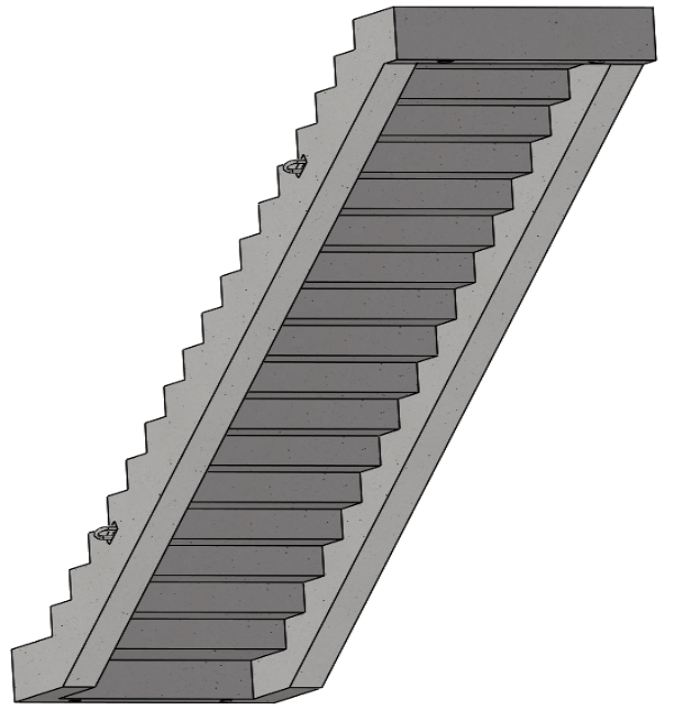 高层建筑楼梯降成本,工期短的最强秘诀—预制折返梁式