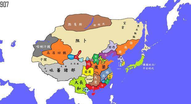 原创五代"梁唐晋汉周"之殇,皇位传承导致的政权更迭!