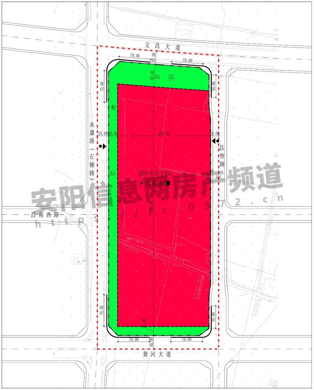 医院新院区)ad4-8-2-1地块控规公示近日,从安阳市自然资源和规划局