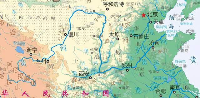 原创黄河为何要"几"字形绕开陕西?能人工开凿走兰州到西安的方向吗