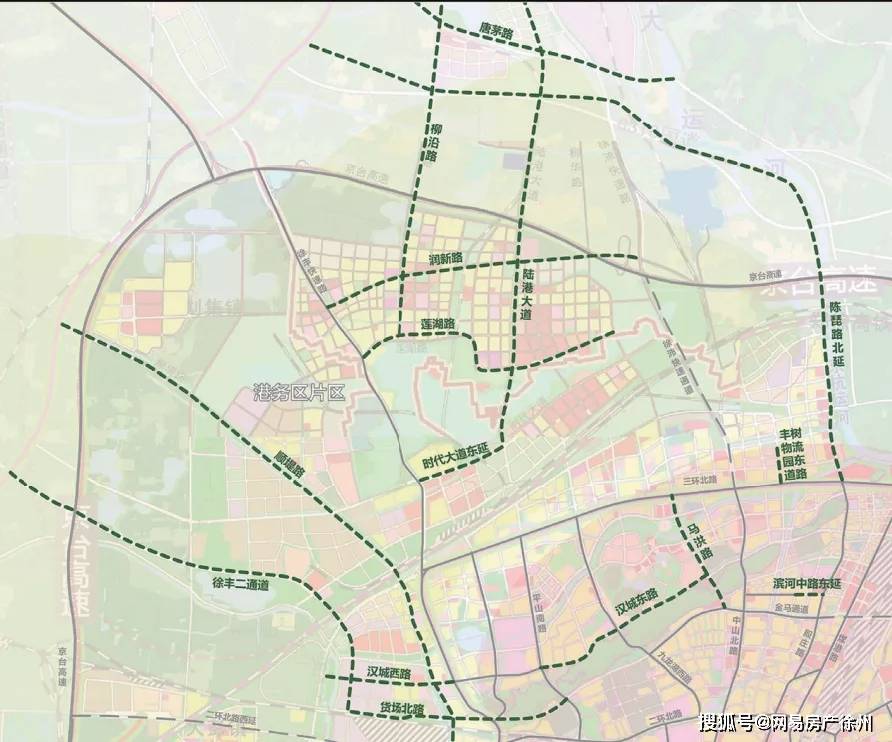 最新徐州主城划分5大片区建设132条道路快看你家附近有吗