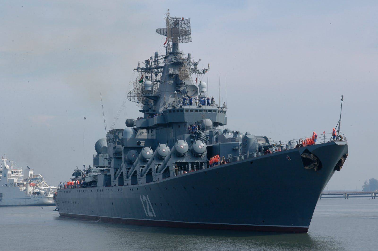 原创俄海军最后的荣光:光荣级导弹巡洋舰是世界上少数现存的巡洋舰之