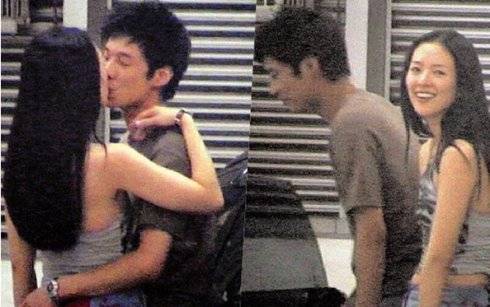 25岁的章子怡年轻动人,令霍启山一见钟情.