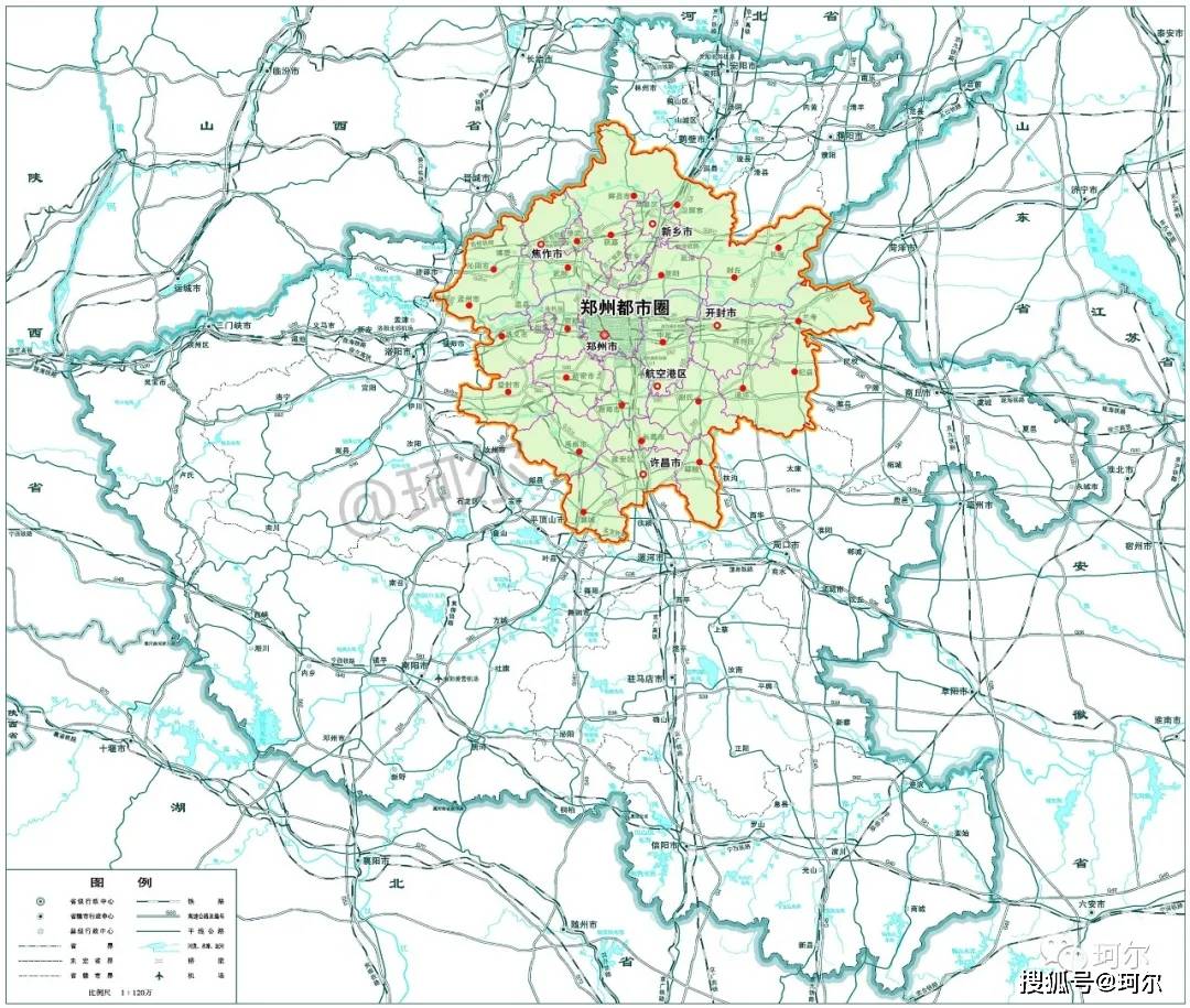 郑州重金启动新一轮都市圈空间规划哪些城市及地区能幸运入围呢