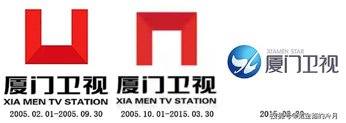 我国内地所有省级台标变迁集,新增中国教育,厦门和三沙卫视_海南