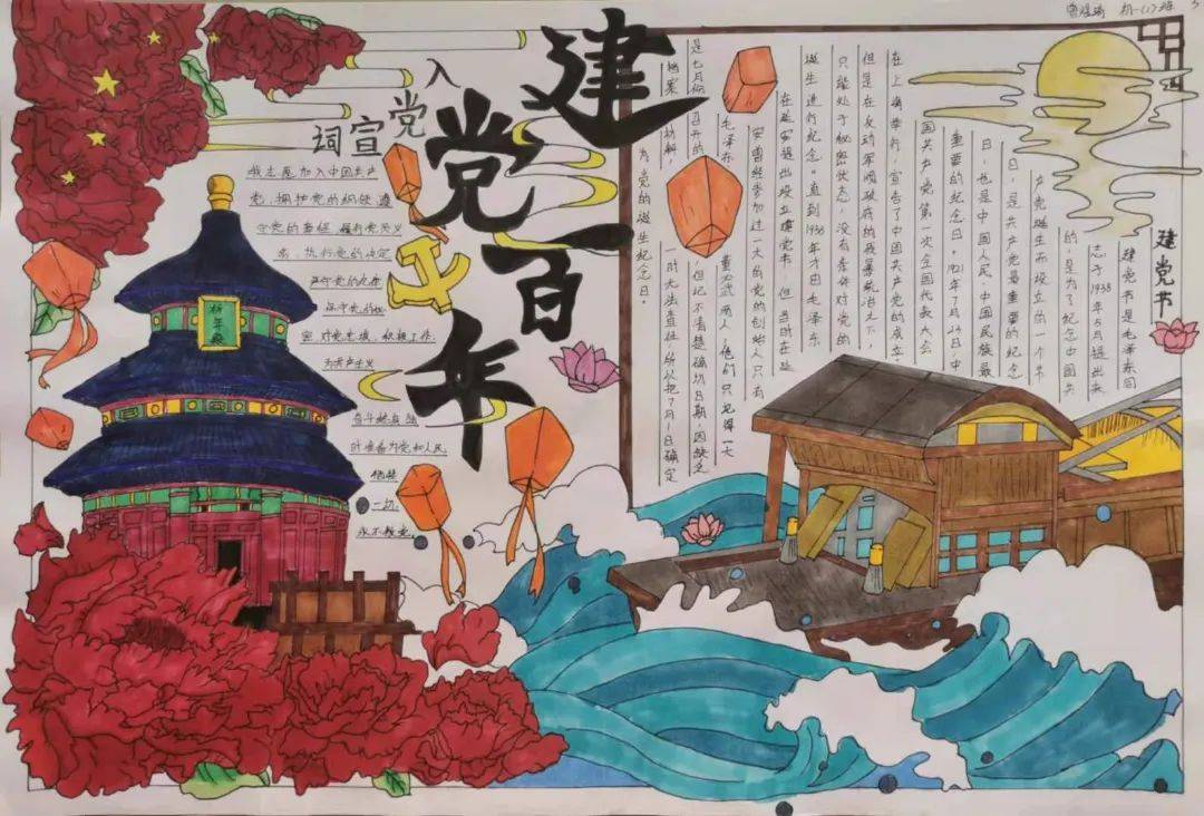 建党100周年手抄报比赛表彰名单