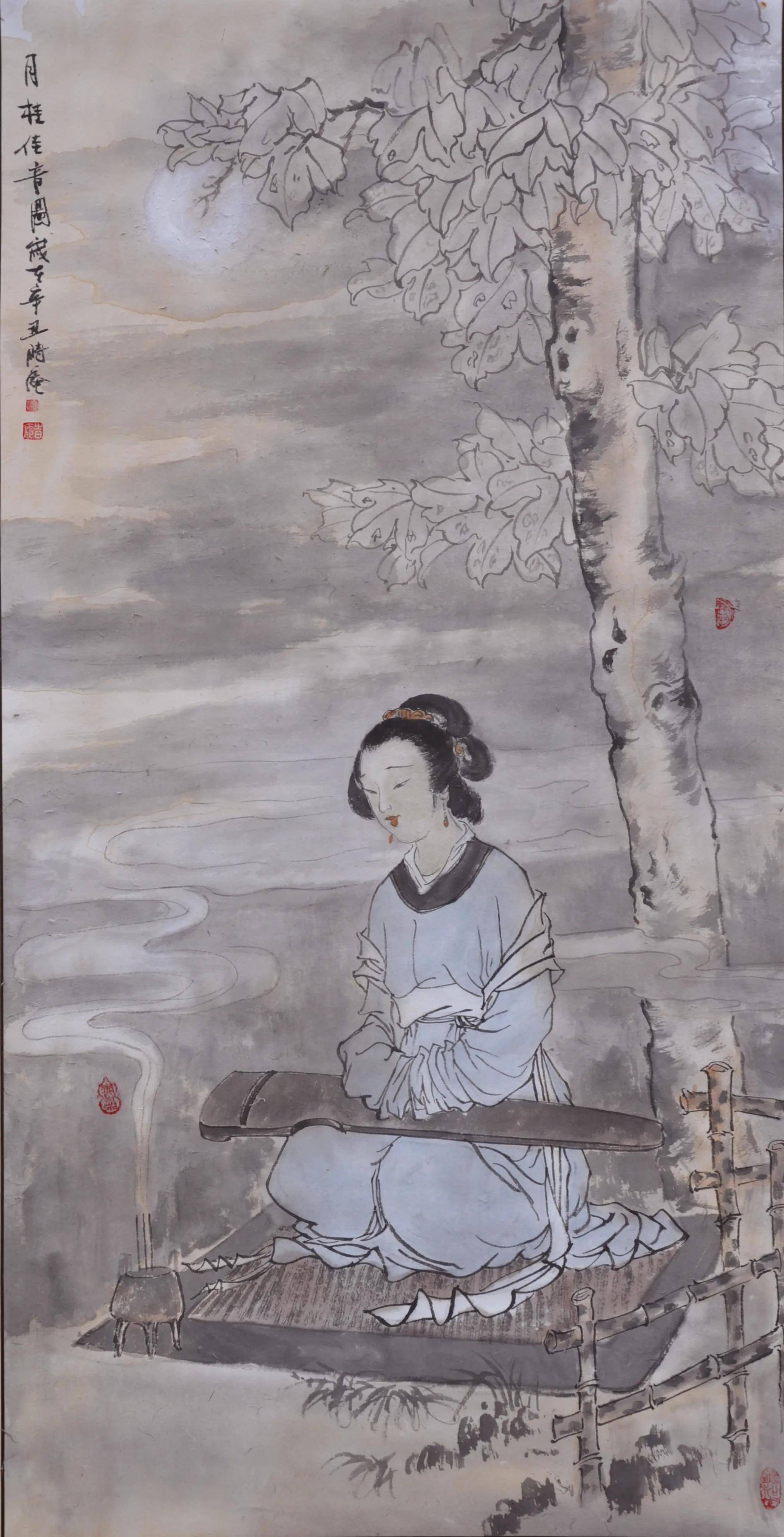 人物画大师刘大禹介绍_作品