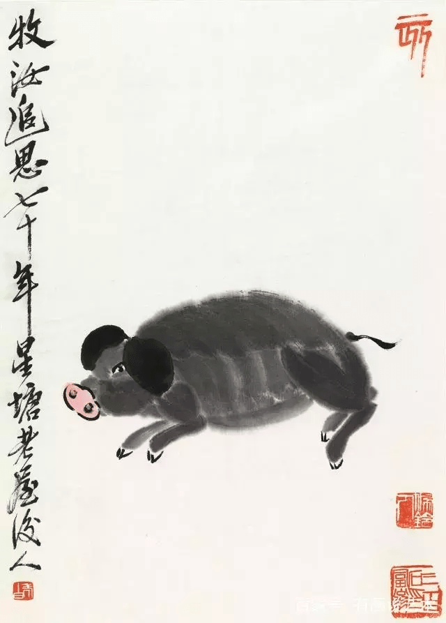 徐悲鸿:画猪我最贵!_中国画