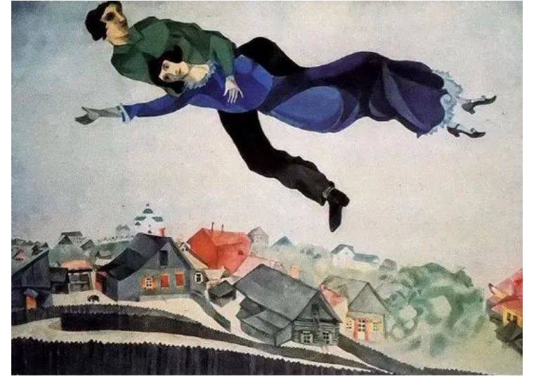 我的画就是我的记忆,全是我内心世界的铺陈|马克·夏加尔