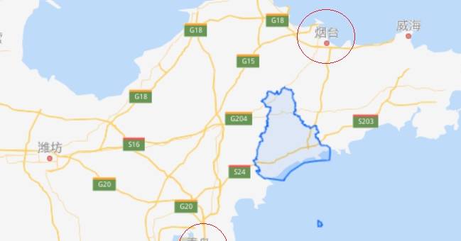 把烟台的海阳市划归青岛经济圈,却并没有改变行政区划