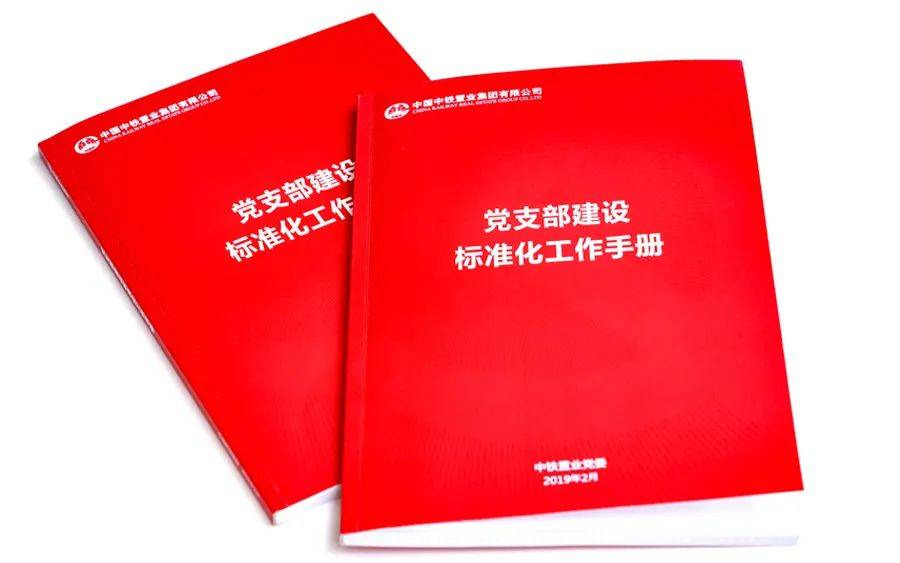 中铁置业《党支部建设标准化工作手册》