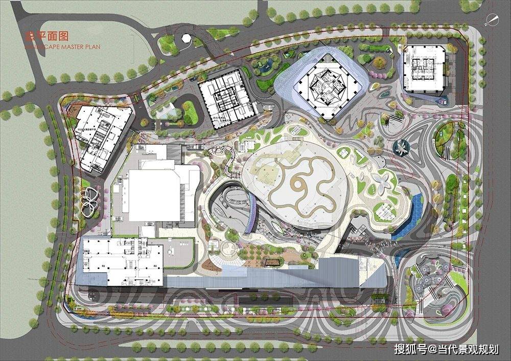 民盈国贸中心东莞又一地标型建筑当代景观规划