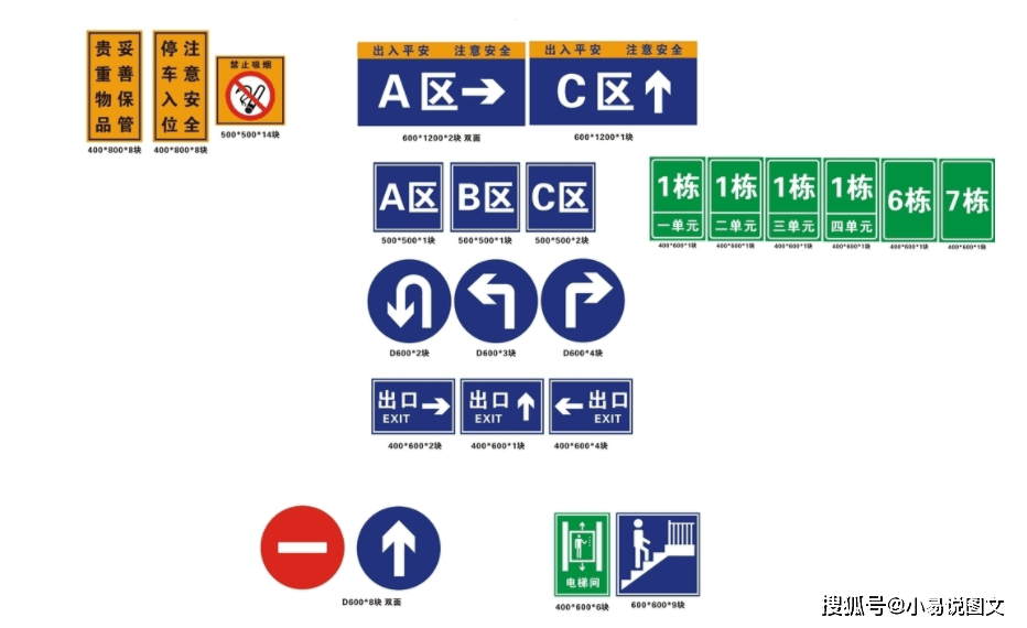 原创地下停车场需要哪些标识牌?