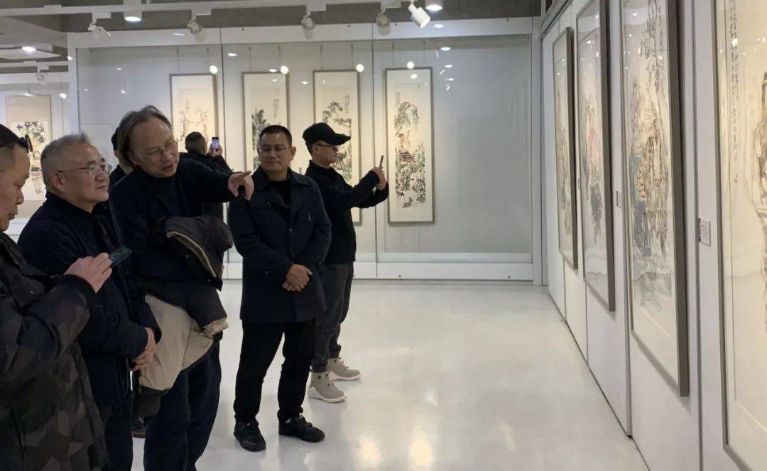 溯源心相—杨涪林中国人物画作品展在王琦美术博物