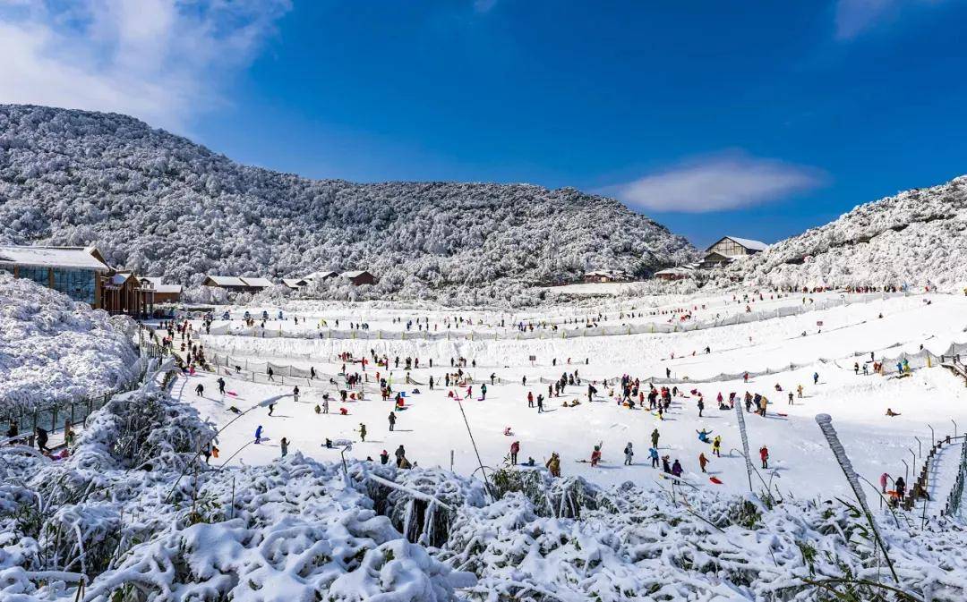 金佛山滑雪金佛山滑雪场