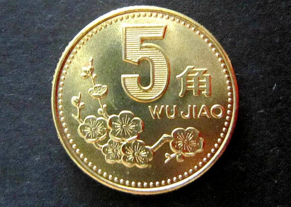 梅花5角硬币能卖5000元以上注意背面有这两个字