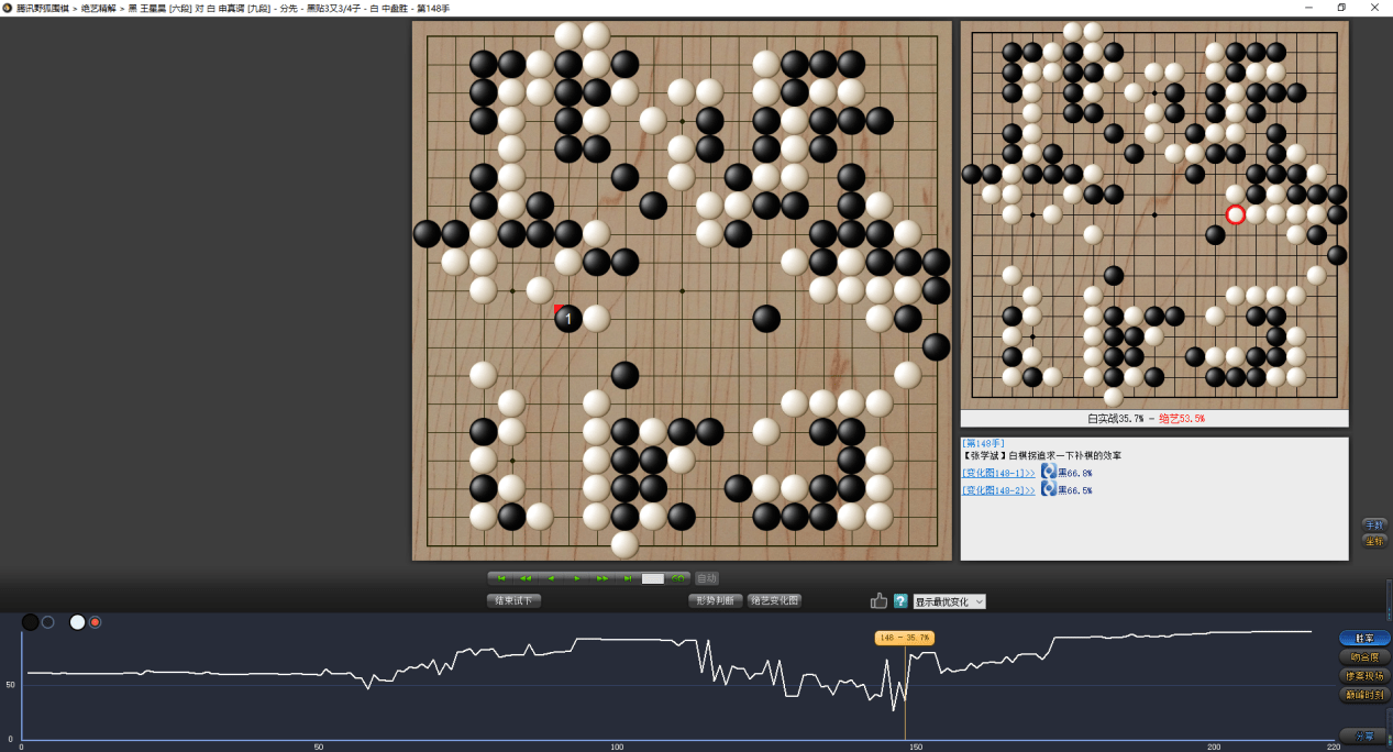 twt腾讯围棋锦标赛决赛战平王星昊申真谞终须一决