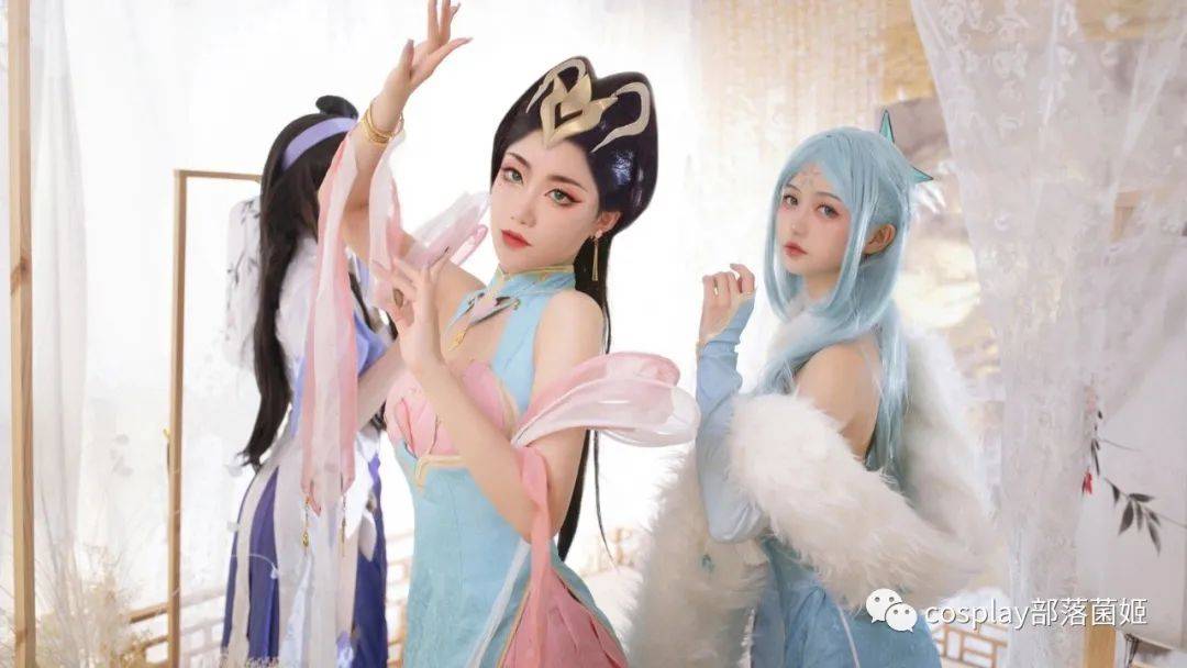 cos王者荣耀四大美女同人旗袍cos正片