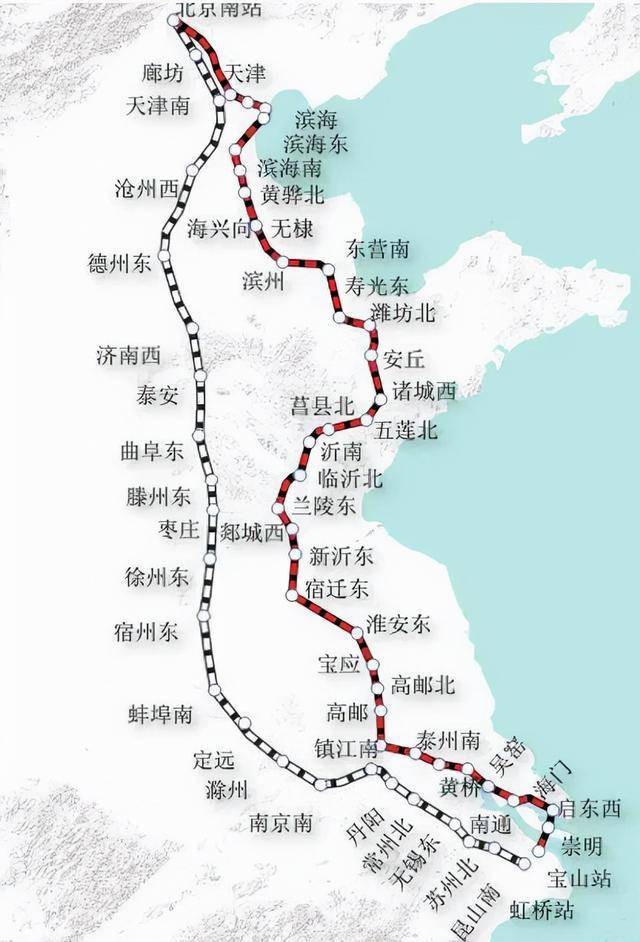 京沪高铁二线6条高铁组成已开通2条今年将再开工3条