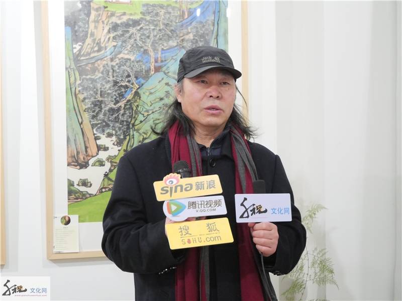 (展览开幕"合而不同,辞旧迎春"中国画名家邀请展于1月24日在京圆满