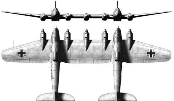 原创二战德国黑科技两架飞机拼一起一加一真的大于二