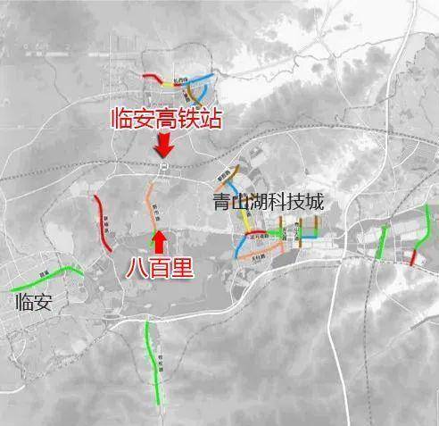 根据目前流出的各种文件和规划图,临安高铁站的位置大概率会在潘山村