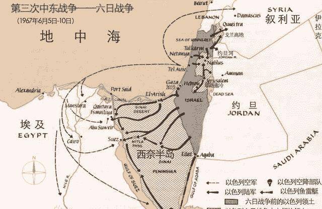 原创以色列能把西奈半岛还给埃及为什么不把戈兰高地还给叙利亚