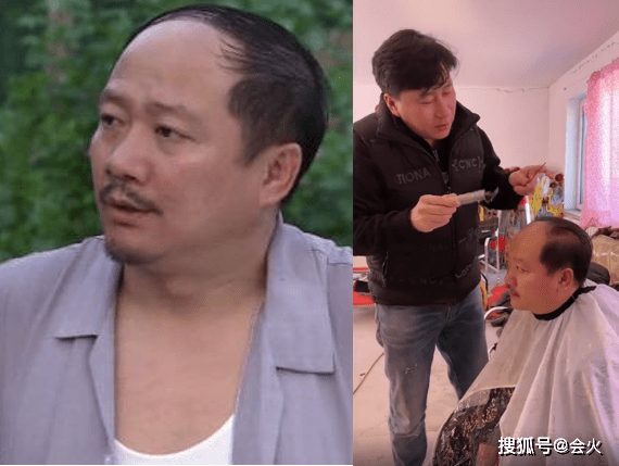 虽然唐鉴军确实发量不多,但也绝不是地中海发型,头顶的发茬子就是最