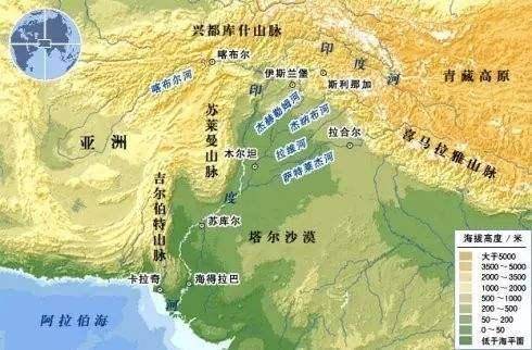 将印度河流域西部包括印度河干流的3条河流划归巴基斯坦使用,东部的三