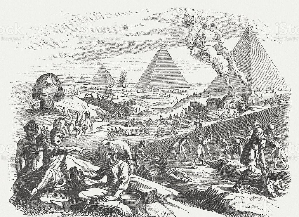 原创神话中的反重力技术古埃及悬石术建造金字塔和古印度飞天战车