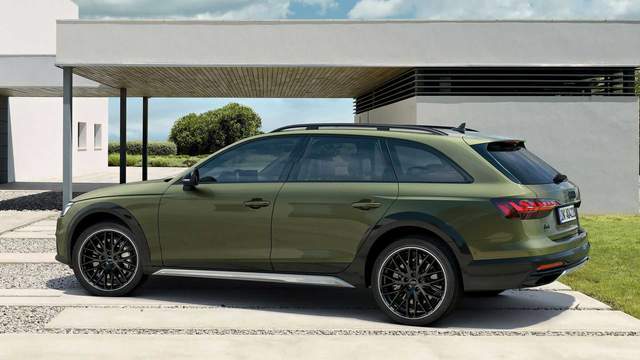 配quattro四驱系统,2022款奥迪a4 allroad quattro车