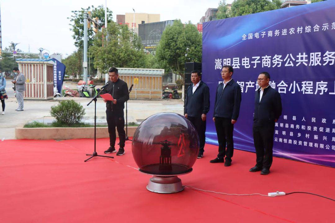 嵩明县稳步推进全国电子商务进农村综合示范项目建设
