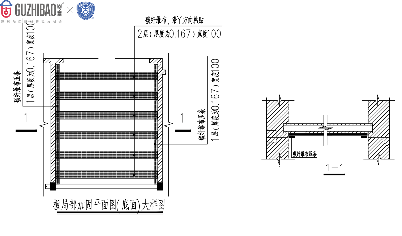 碳纤维加固板底和板面应该怎么粘贴_施工_建筑_材料