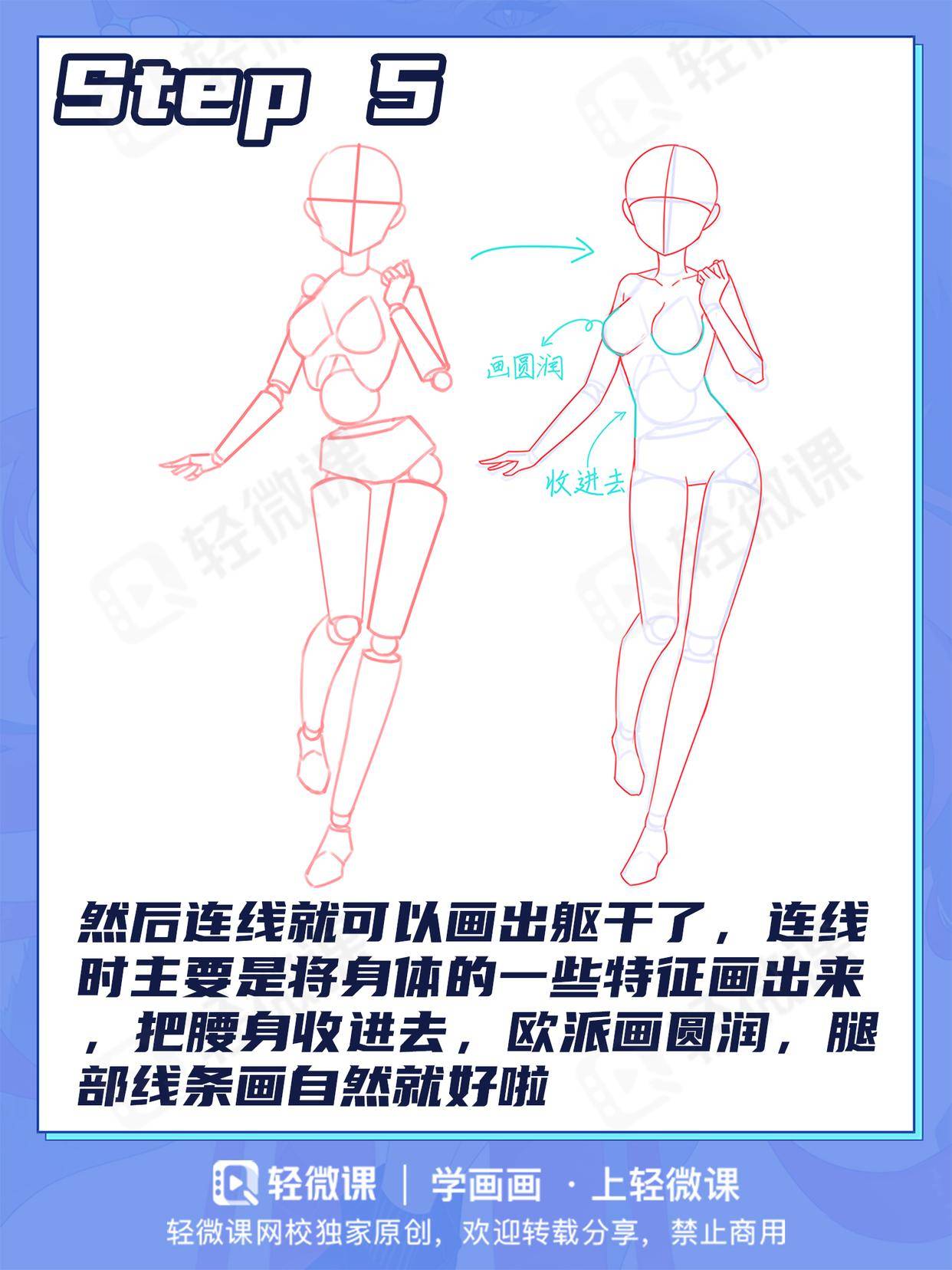 快速简单的动漫人物画法，最简单的动漫人物怎么画