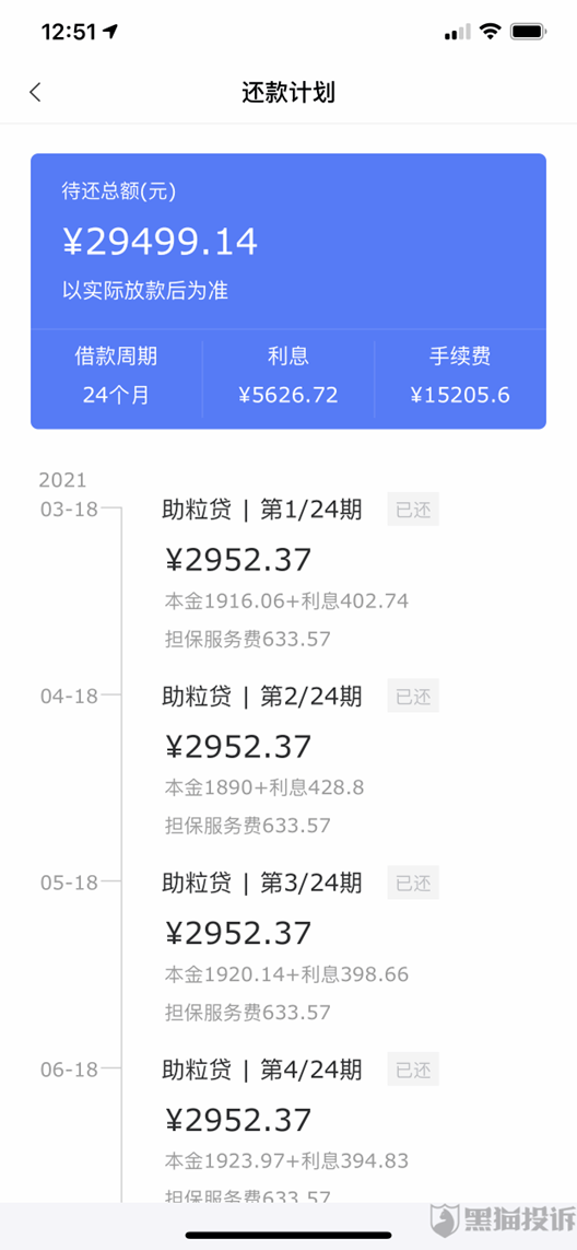 激进的民生系现金贷：担保费占融资成本73%，综合年化36%