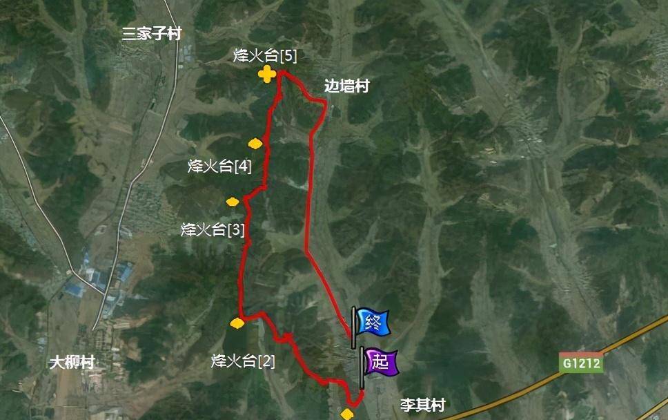 抚顺99座山岳游记之二十九，李其村再走边墙