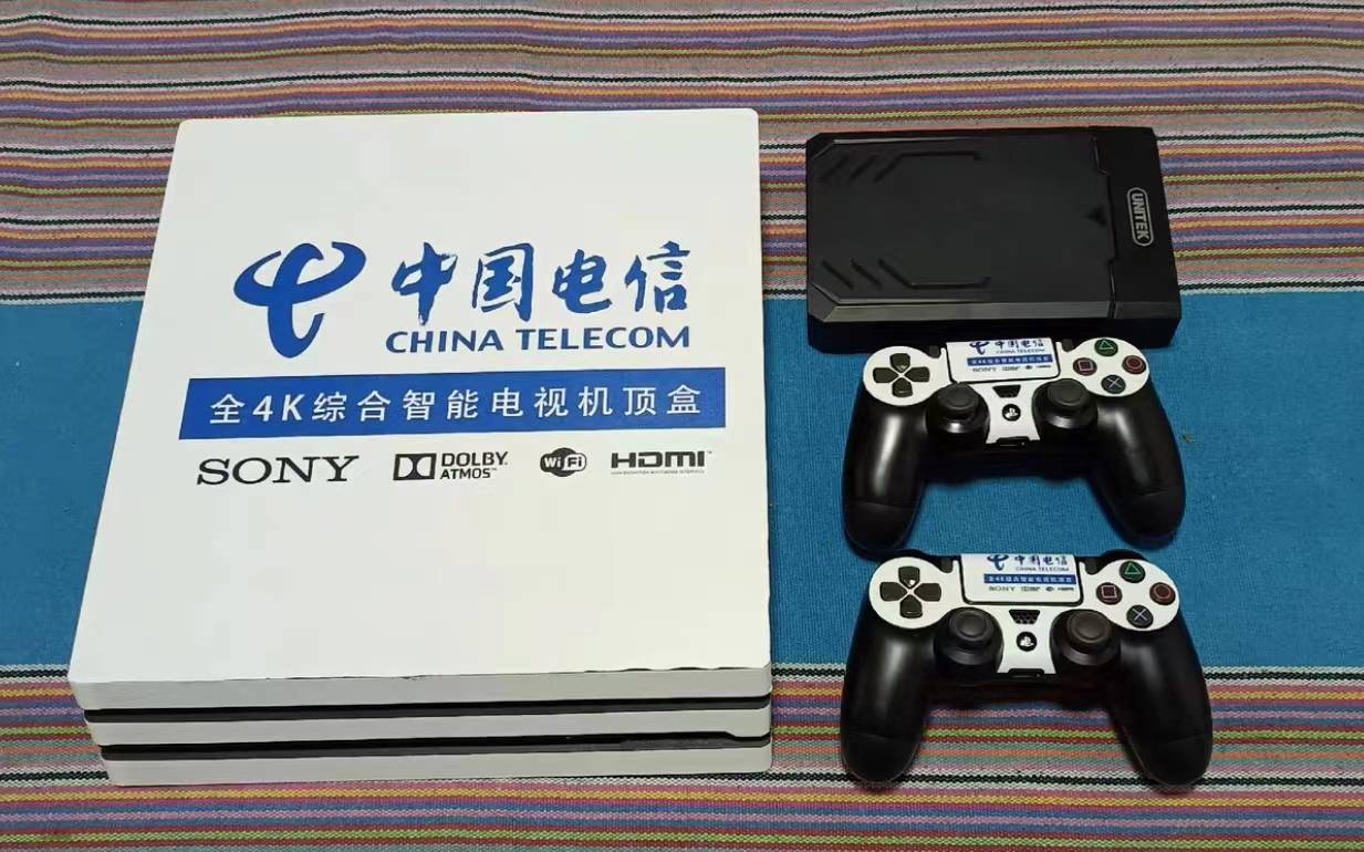 实有人把PS4游戏机假装成“机顶盒”，媳妇底子看不出