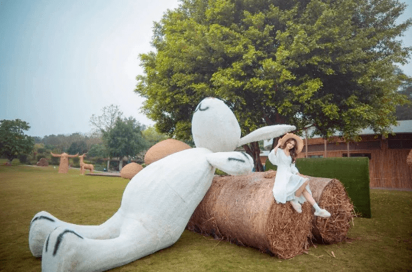 超震撼！济宁迎来花海旅游季·巨型稻草人王国，4月1日起迎客！送门票啦！