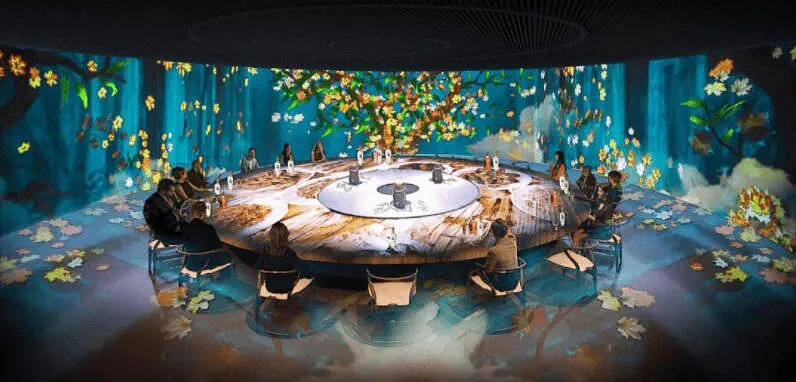 全息餐厅：虚拟现实技术带来的沉浸式用餐体验必博体育(图2)