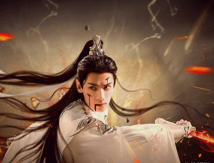 罗云熙《倩女幽魂》手游海报，古装造型颜值好抗打，比润玉还帅气